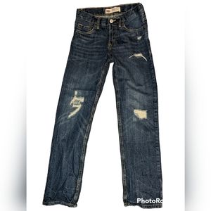 Levi jeans ripped legged